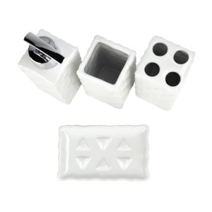 Набор для ванной Market Union SMT-005 4 предмета 2 цвета