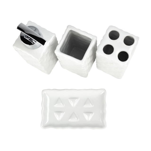 Набор для ванной Market Union SMT-005 4 предмета 2 цвета