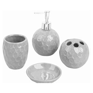 Набор для ванной Market Union 16158-3-4-5 4 предмета 3 цвета