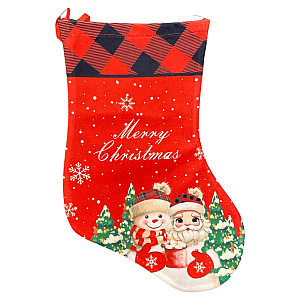Украшение Market Union МА0480 Рождественский носок 35*21 см