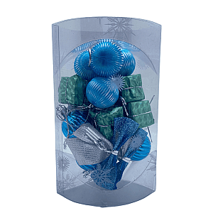 Набор новогодних украшений Market Union МА0455 16 предметов