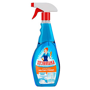 Средство для мытья стекол Хозяюшка Свежий озон 750 мл