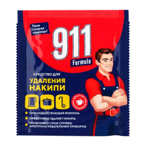 Средство для удаления накипи в бытовых приборах 911 Formula Экспресс 60 г