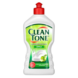 Гель для мытья посуды Clean Tone Яблоко Суперконцентрат 450 мл