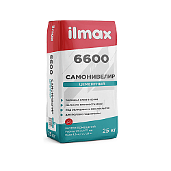 Самонивелир ilmax 6600 цементный 25 кг