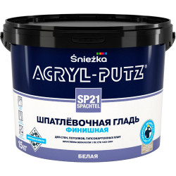 Шпатлевка Acryl-Putz SP21 белая 15 кг