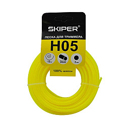 Леска Skiper H05 3 мм*15 м желтая