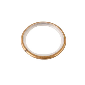 Кольцо металлическое к карнизу Ас Форос бесшумное антик 16 мм 10 шт