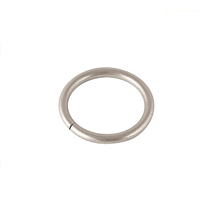 Кольцо металлическое к карнизу Ас Форос простое сатин 16 мм 10 шт