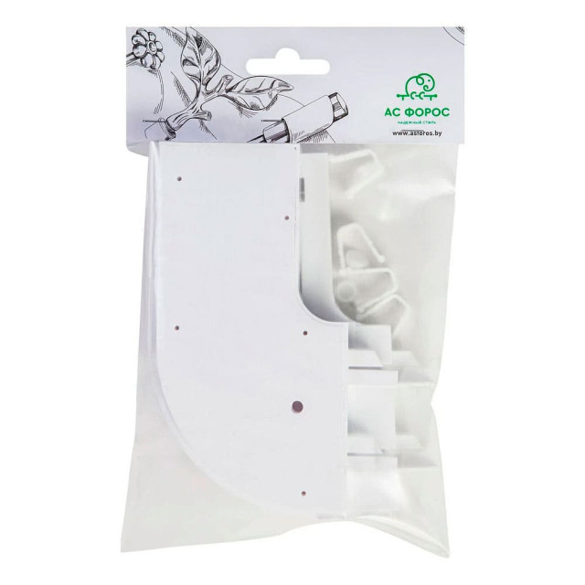 Повороты Ас Форос Б ПЭТ 2-рядные со стопорами