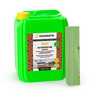 Антисептик Goldbastik Биофикс BB 28 суперзащита древесины 10 л