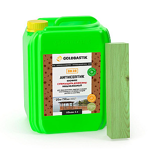 Антисептик Goldbastik Биофикс BB 28 суперзащита древесины 5 л