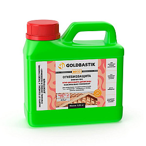 Огнебиозащита Goldbastik Бифлат Про BO 32 1.25 кг