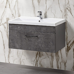 Тумба под умывальник Акваль 80.10.94.N Баро 80 подвесная