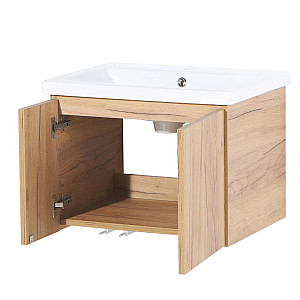 Тумба под умывальник Акваль 60.60.18.N Марта 60 дуб вотан
