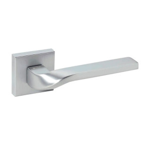 Ручки дверные Vela Prima Феникс SС 00016527 белое серебро