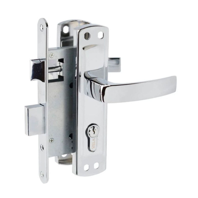 Замок врезной Vela 1601-CR 00006700 хром