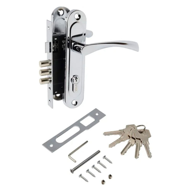 Замок врезной Vela 1023-СR 00006699