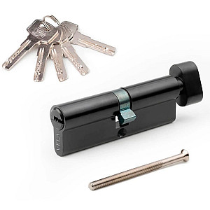 Цилиндровый механизм Vela ZZ-90-T-BL черный