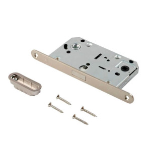 Защелка врезная Vela М196-SN магнитная матовый никель