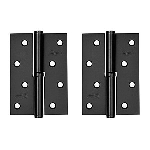 Петля врезная Vela 00070330 100*70*2.5 мм 1BB-BL-R черный