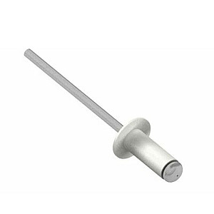 Заклепка вытяжная 4.8*12 мм Fixhaus алюминий/сталь RAL 9003 насыщенно-белый 50 шт