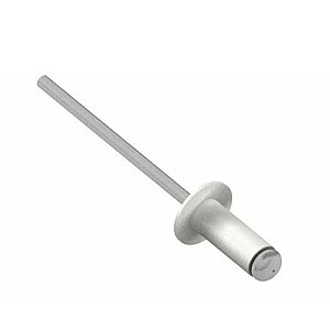 Заклепка вытяжная 3.2*8 мм Fixhaus алюминий/сталь RAL 9003 сигнальный белый 50 шт