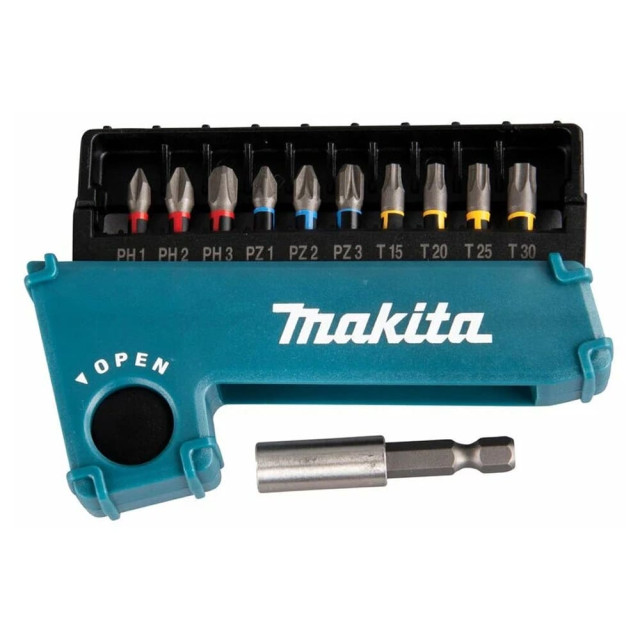 Набор биты Makita Impact Premier E-03567 в футляре 11 шт