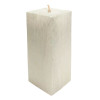 Свеча Art&Home Kub MUSJ6615-B столбик молочный 15*6 см