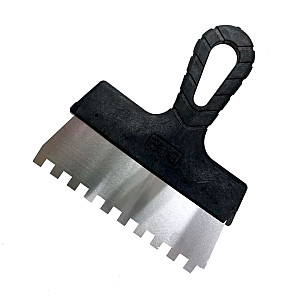 Шпатель Halk зубчатый нержавеющая сталь 200 мм зуб 6*6 мм