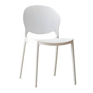 Кресло садовое Sato Lounge MU53 пластик белое