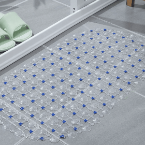 Коврик для ванной Illu xb2440815 антискользящий абстракция 62*34 мм