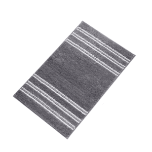 Коврик для ванной Illu xb24123028-3 полоска серый 50*80 мм