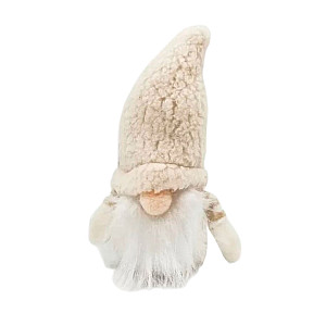 Фигура новогодняя Калядны час Mellow Gnome MU20221728w white 16 см