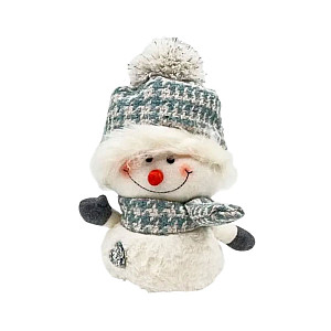 Фигура новогодняя Калядны час Lucky Snowman MU20203352 blue 25 см