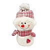 Фигура новогодняя Калядны час Lucky Snowman MU20203352R pink 25 см
