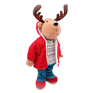 Фигура новогодняя Калядны час Stylish Deer MU20241246R red 53 см