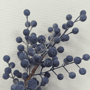 Ветка декоративная Калядны час Blueberry MU11008 53 см