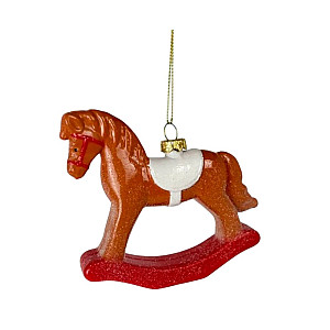 Игрушка елочная Калядны час Rocking Horse O5312-1 11.4 см