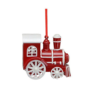 Игрушка елочная Калядны час Red Train O5312-9 9.8 см