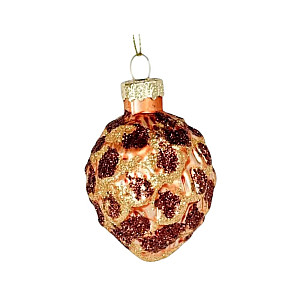 Игрушка елочная Калядны час Fir Cone O5312-38 4.8*6.5 см