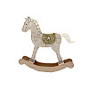 Сувенир новогодний Калядны час Felt Rocking Horse 245149-1 31.5 см