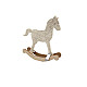 Сувенир новогодний Калядны час Felt Rocking Horse 245149-1 31.5 см