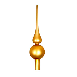 Верхушка елочная Калядны час Classic gold YC412906G 6*26 см