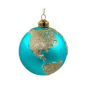Шар Калядны час Earth SYP438 10 см