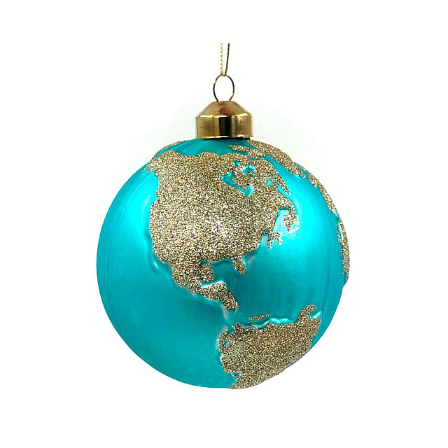 Шар Калядны час Earth SYP438 10 см