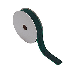 Лента декоративная Калядны час Green velvet MULF7 1.5 см 9 м