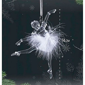 Украшение подвесное Калядны час Snow Ballerina M5408-362 14 см