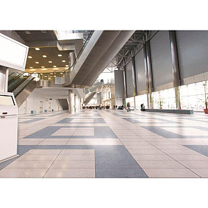 Керамогранит Пиастрелла Соль-Перец SP-641 600*600*10 мм асфальт