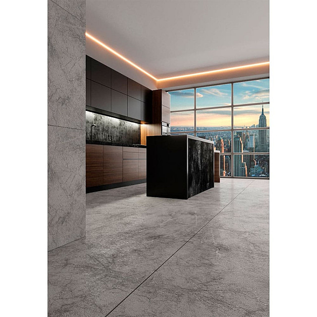 Керамогранит Lux Ceramics RSC Eternity G 600*600*9.5 мм серый